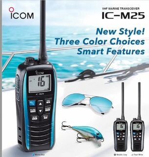 ICOM IC-M25 VHF Marine Handheld Radio