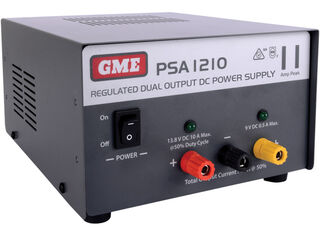GME PSA1210 11 Amp, Regulated DC Power Supply